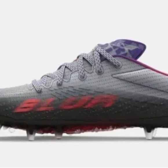 Under Armour BLUR SMOKE MC 'HALO GREY METALLIC ORE' Size 7.5 Women’s 3025123-100 - Picture 5 of 5